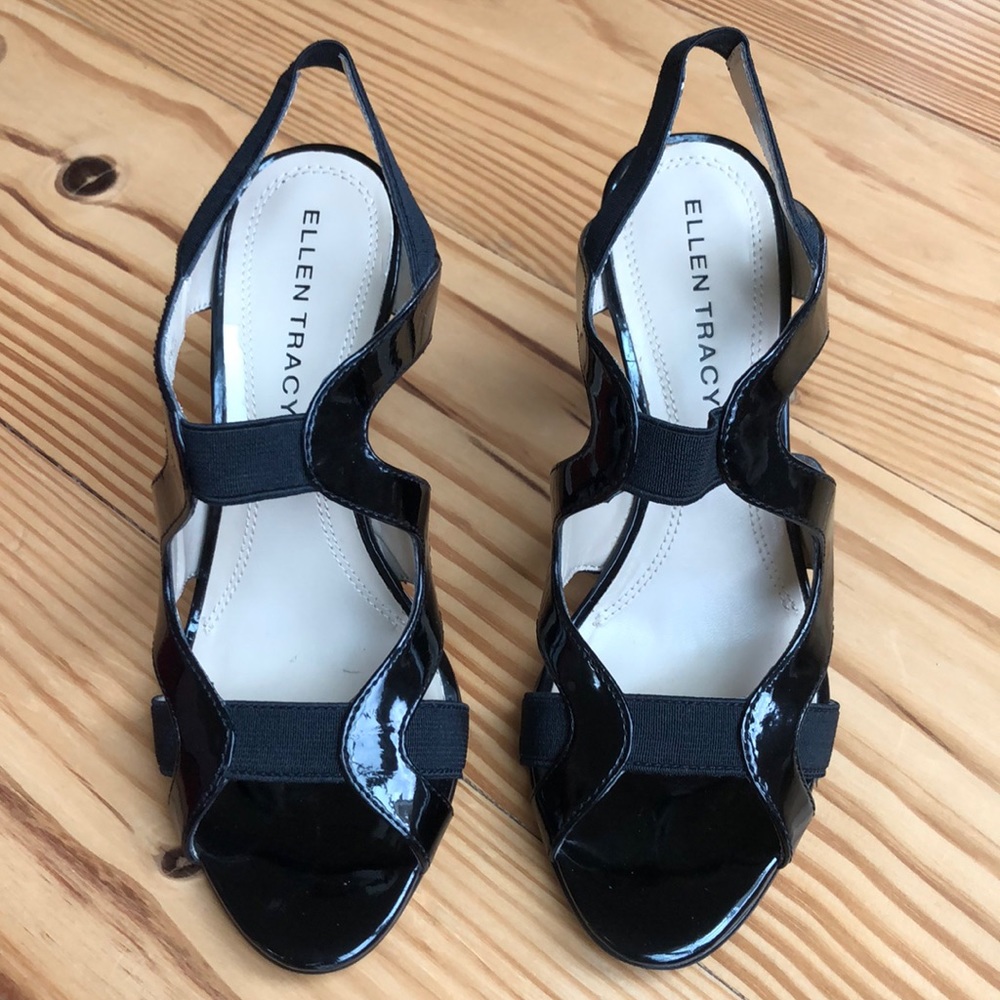 Ella Heels Black Patent